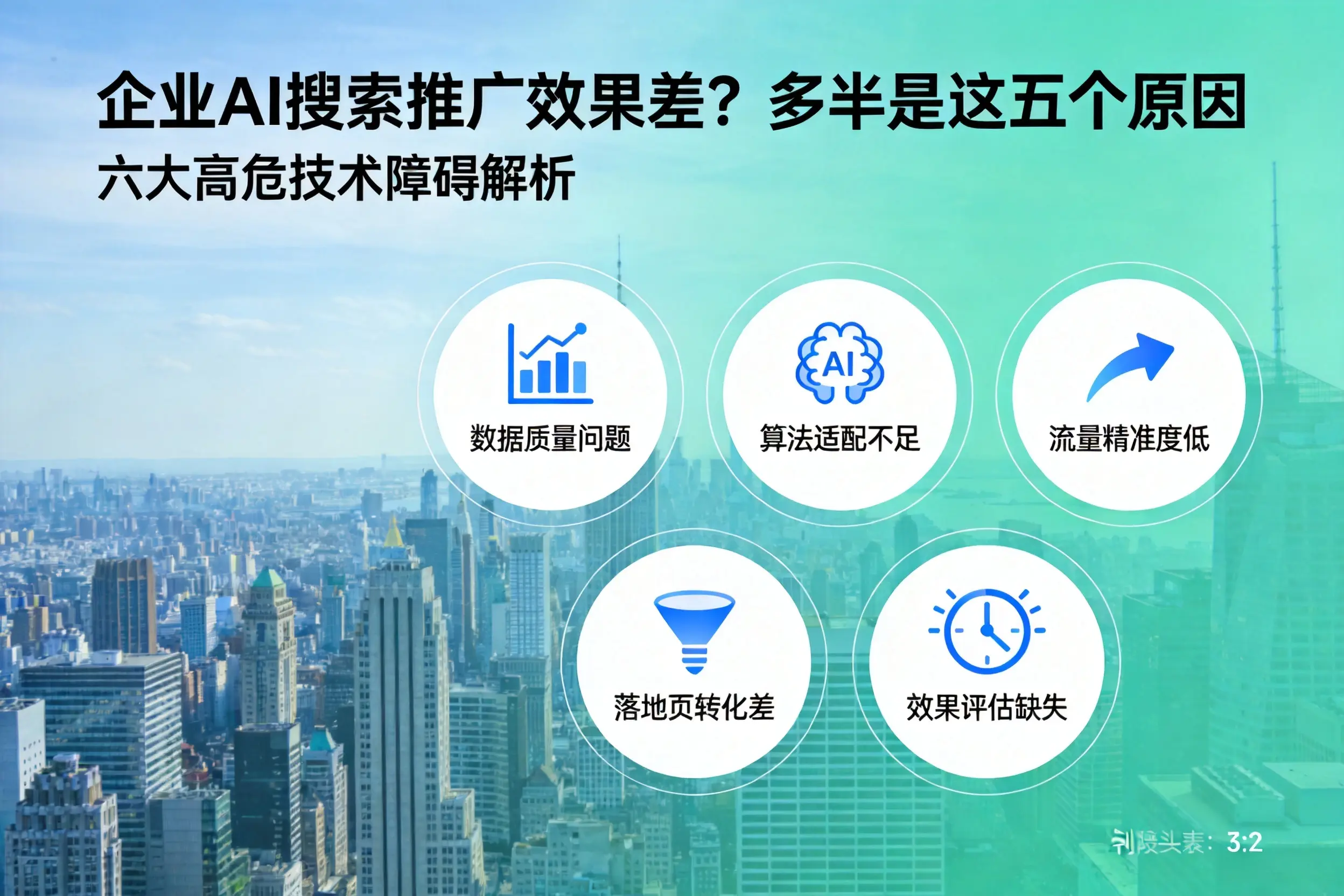 乡城企业AI搜索推广效果差？多半是这五个原因